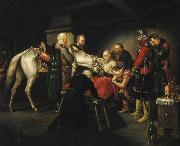 unknow artist The Death of Czarniecki. Sweden oil painting artist